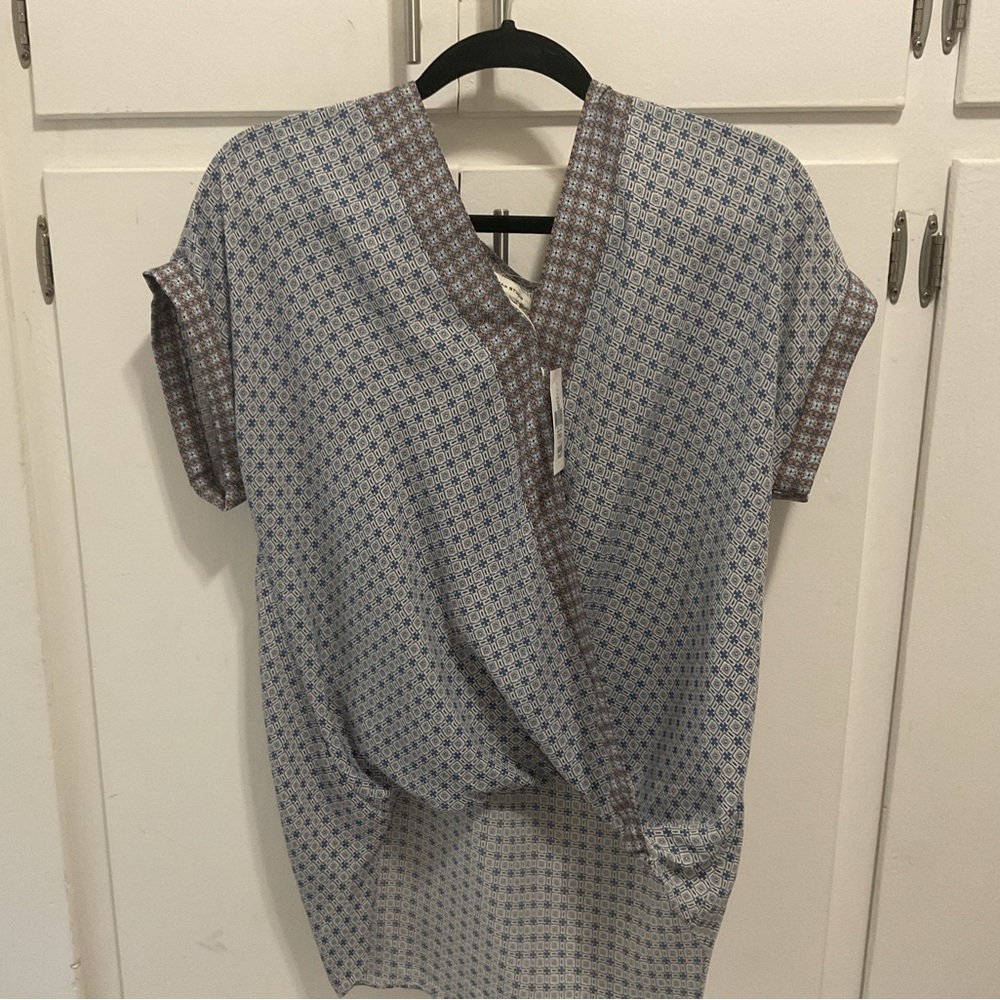 Max Studio printed blouse